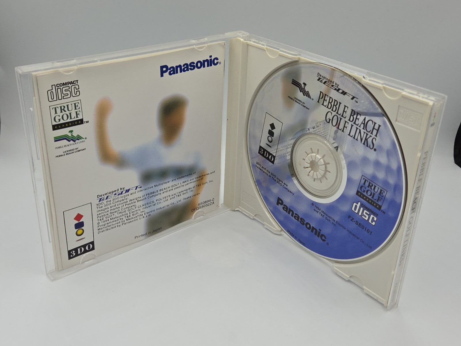 3DO Spiel Pebble Beach Golf Links mit OVP und Anleitung USA