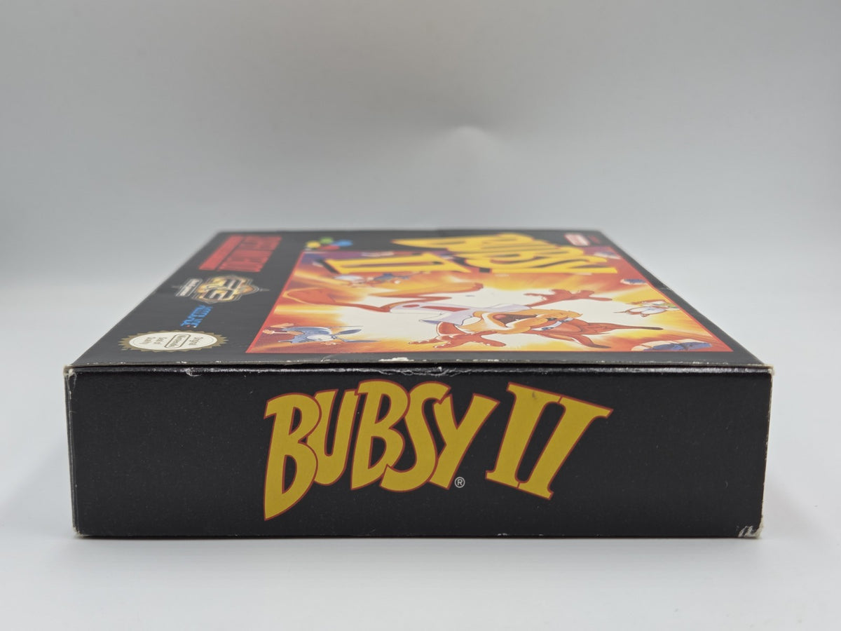 SNES Super Nintendo Spiel Bubsy II mit OVP und Anleitung EUR