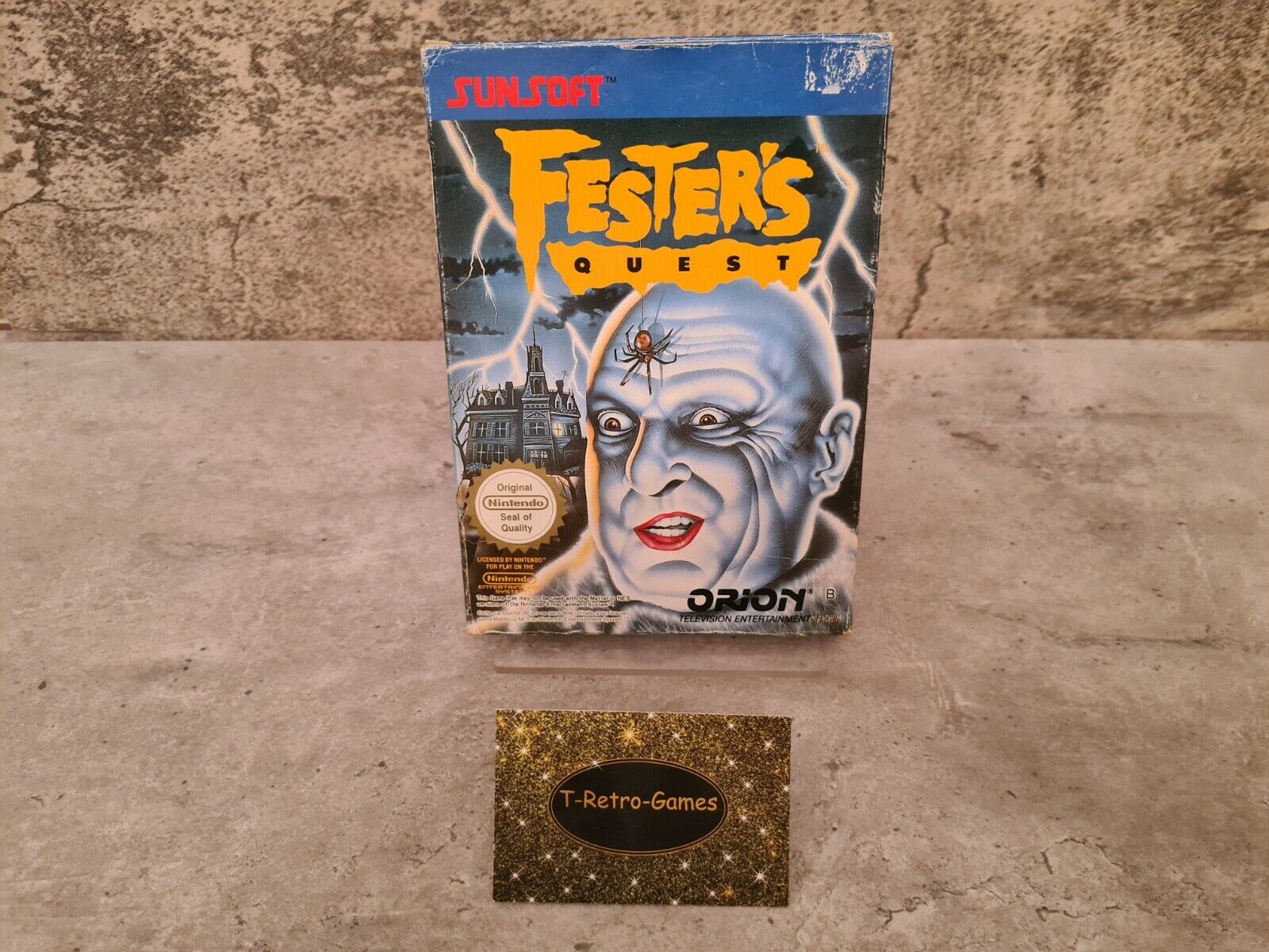 Nintendo NES Fester's Quest mit OVP und Anleitung EEC - T-Retro-Games 