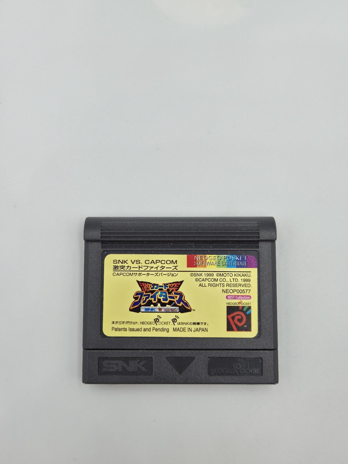 Neo Geo Pocket SNK 1999 SNK vs. Capcom Card Fighters Clash Modul