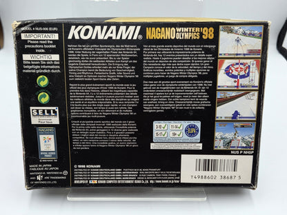 N64 Nintendo 64 Nagano Winter Olympics 98 mit OVP und Anleitung EUR