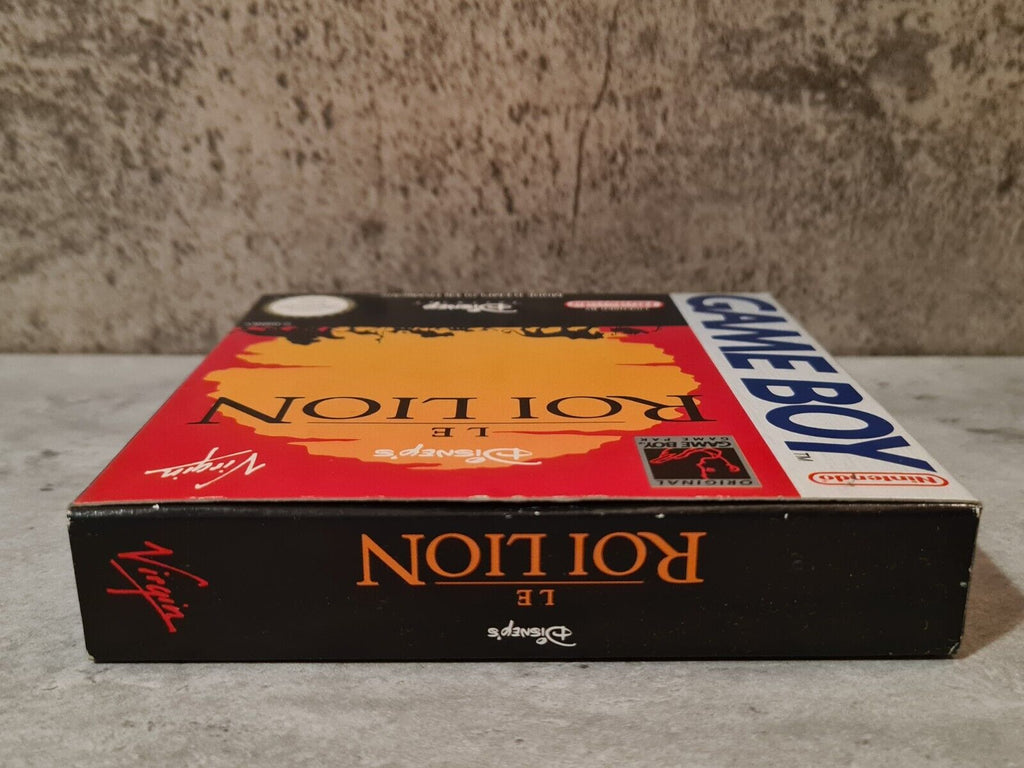 Nintendo Game Boy Classic Spiel Disney's Le Roi Lion mit OVP und Anleitung FRA - T-Retro-Games 