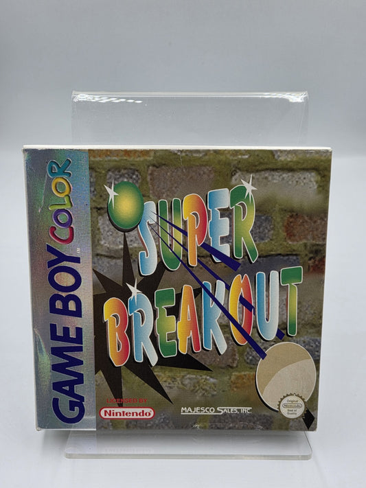 Nintendo Game Boy Color Super Breakout mit OVP und Anleitung EUR