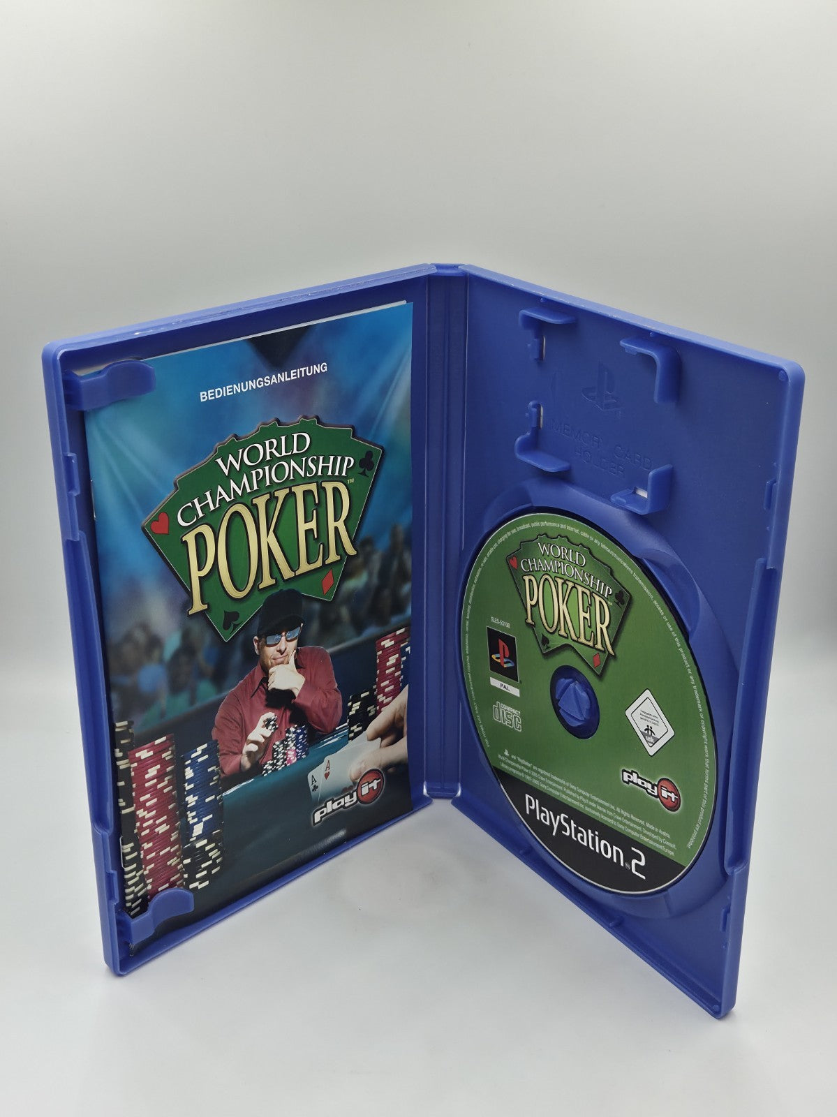 PS2 Playstation 2 Spiel World Championship Poker mit OVP und Anleitung Deutsch