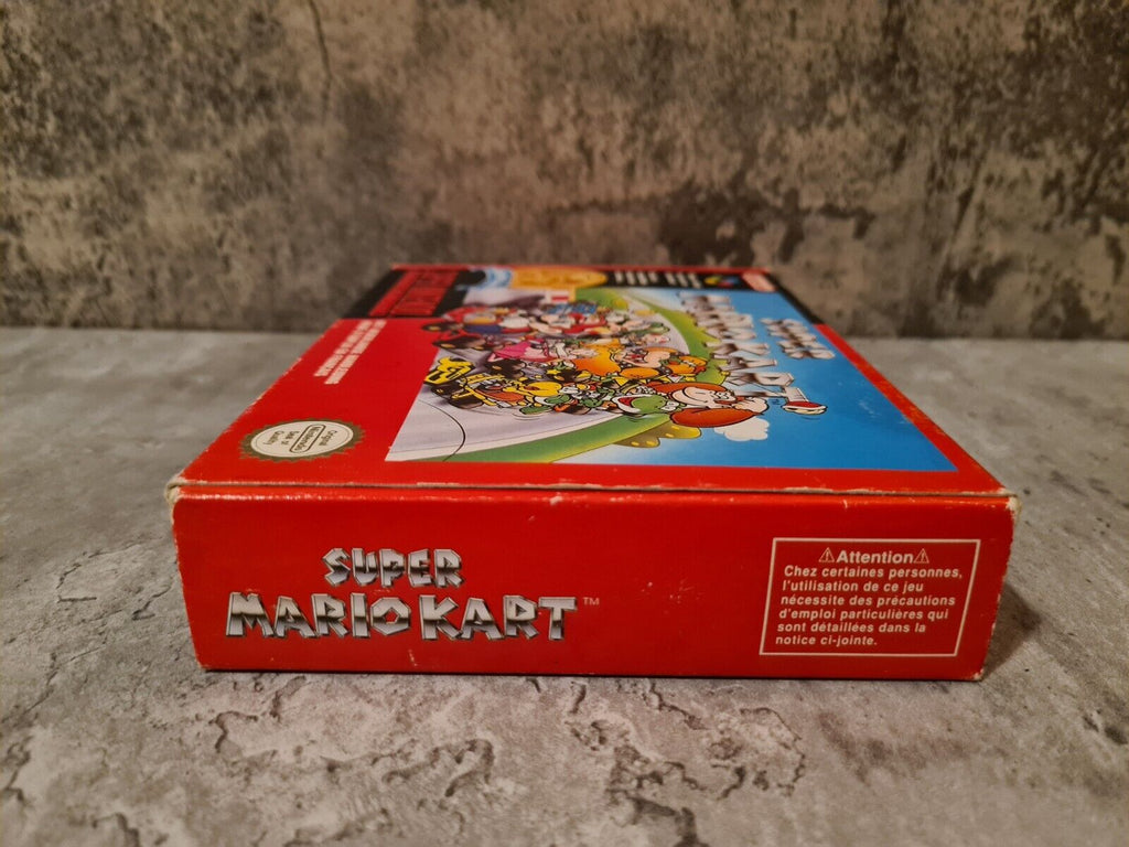 SNES Super Nintendo Super Mario Kart mit OVP und Anleitung FAH Classic - T-Retro-Games 