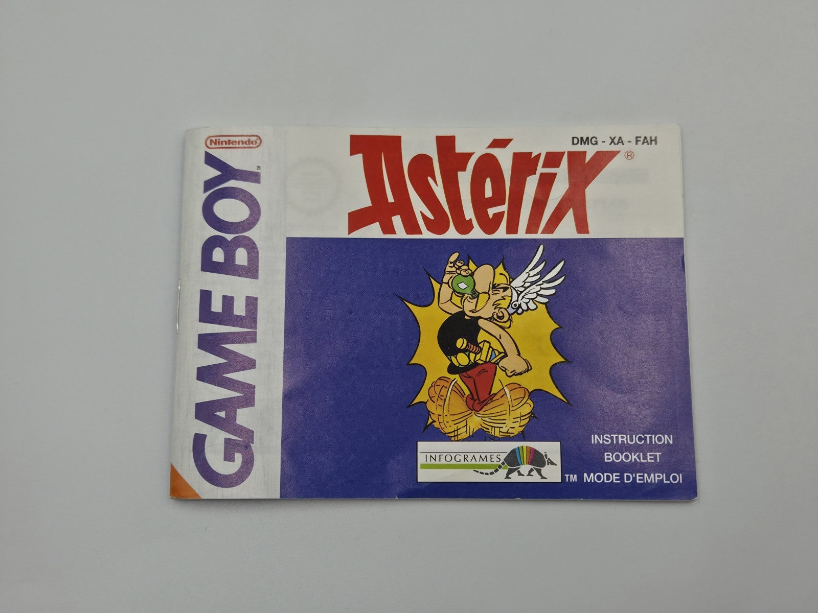 Nintendo Game Boy Classic Asterix mit OVP und Anleitung FAH