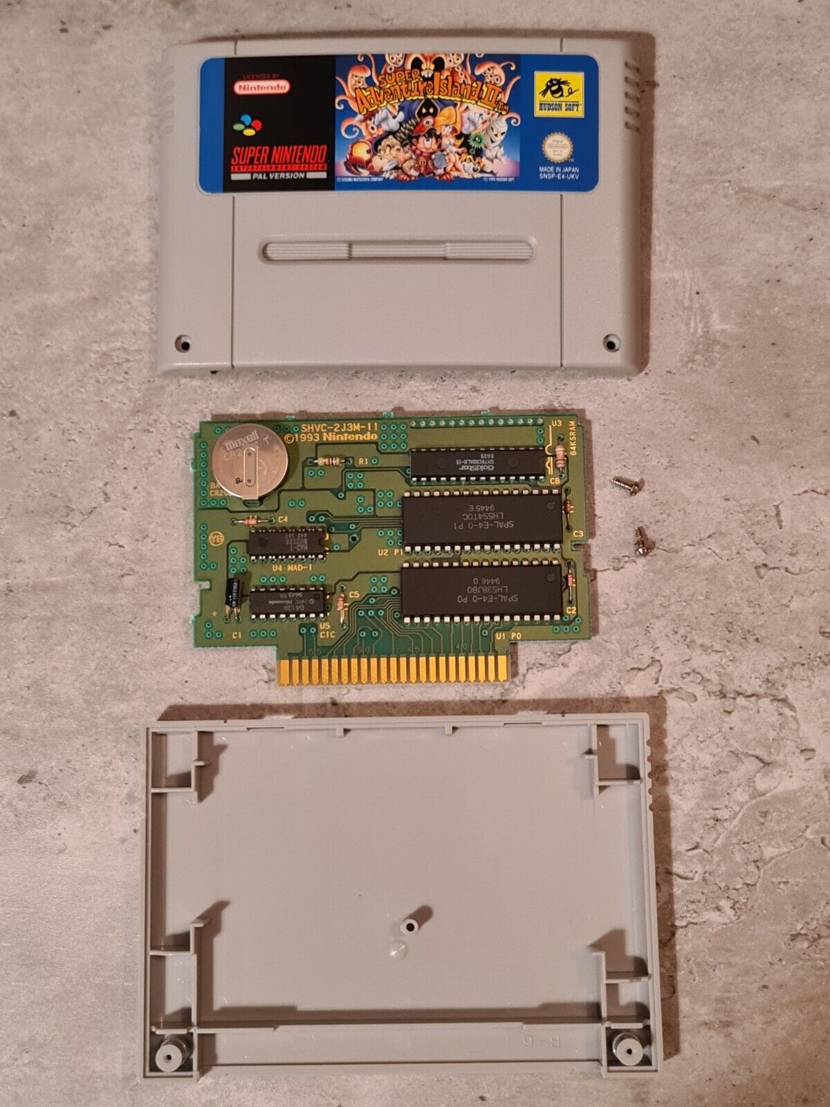 SNES Super Nintendo Super Adventure Island II mit OVP und Anleitung + Poster UKV - T-Retro-Games 