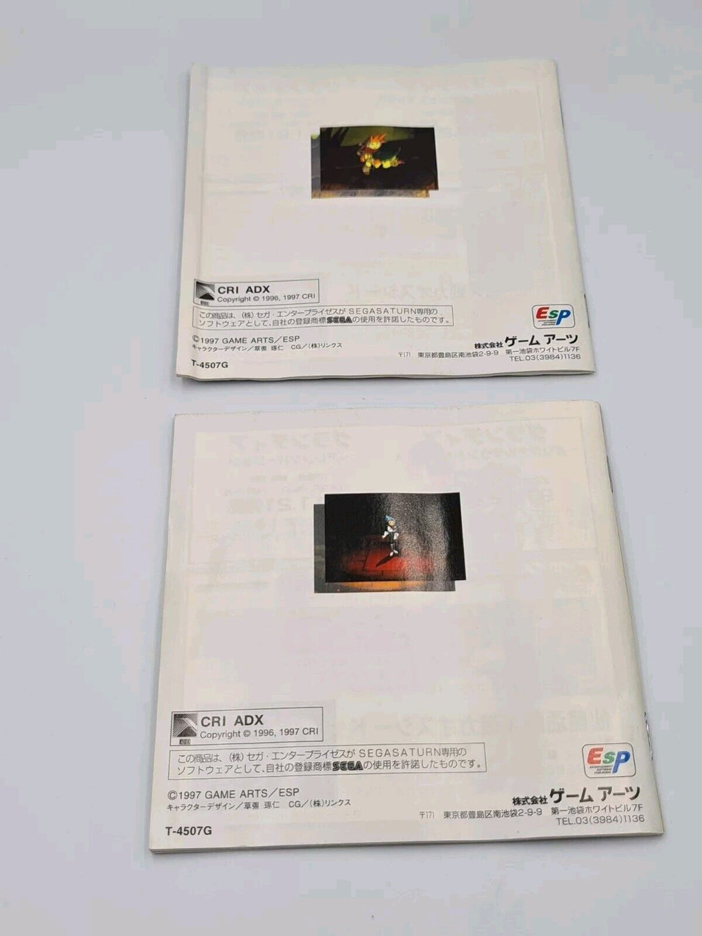 Sega Saturn Grandia mit OVP und Anleitung NTSC-J Japan 2 Discs - T-Retro-Games 