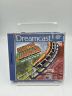 Sega Dreamcast Spiel Coaster Works mit OVP Multilingual 