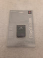 PS1 Sony Playstation Memory Card Sealed Neu New Schiefergrau SCPH-1020 