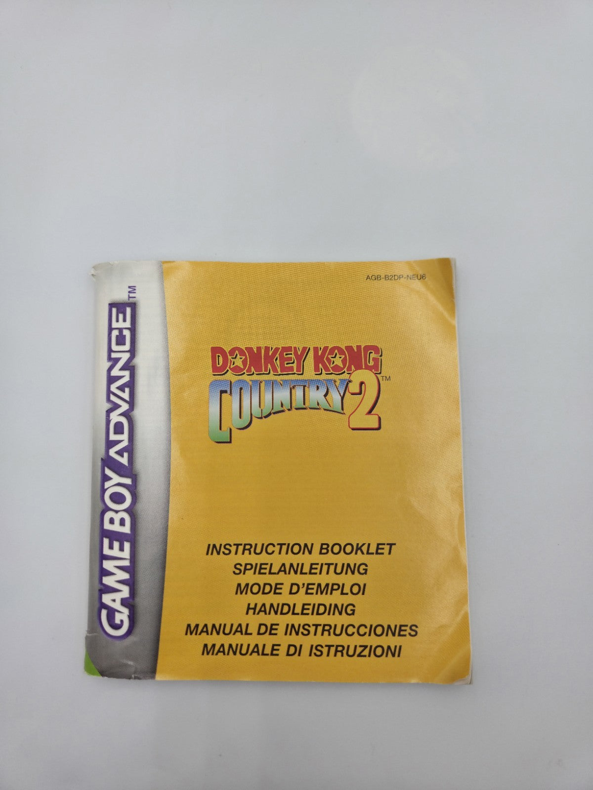 Nintendo Game Boy Advance Donkey Kong Country 2 mit OVP und Anleitung EUR