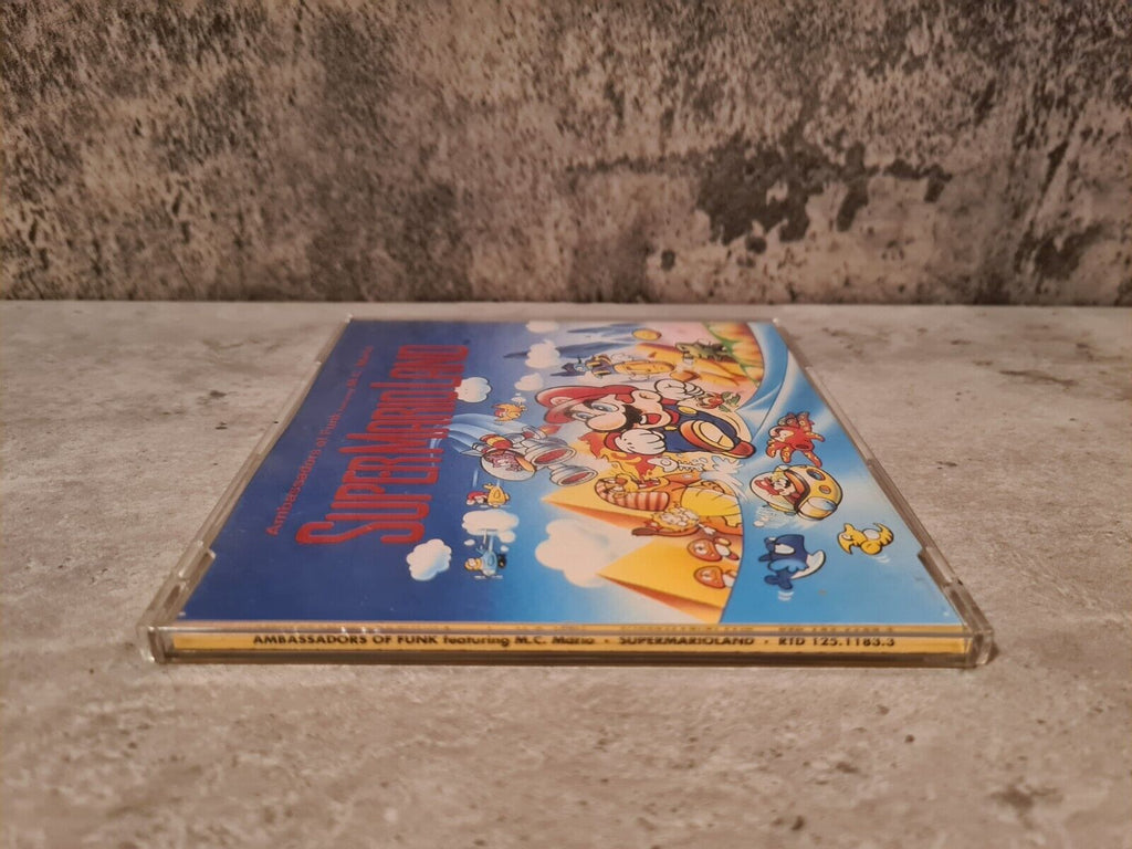 Super Mario Land Ambassadors of Funk featuring M.C. Mario Nintendo 1992 - T-Retro-Games 