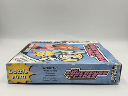 Nintendo Game Boy Color The Powerpuff Girls Battle Him mit OVP und Anleitung UKV