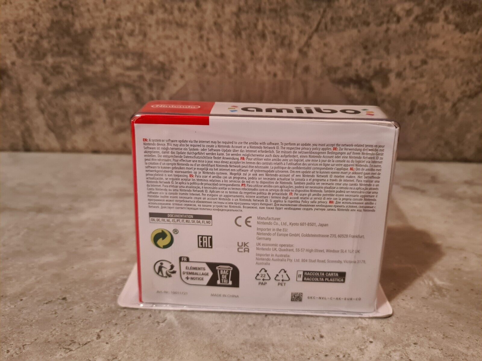 Amiibo Sammlerfigur Super Smash Bros. Collection Donkey Kong NO. 4 Sealed - T-Retro-Games 