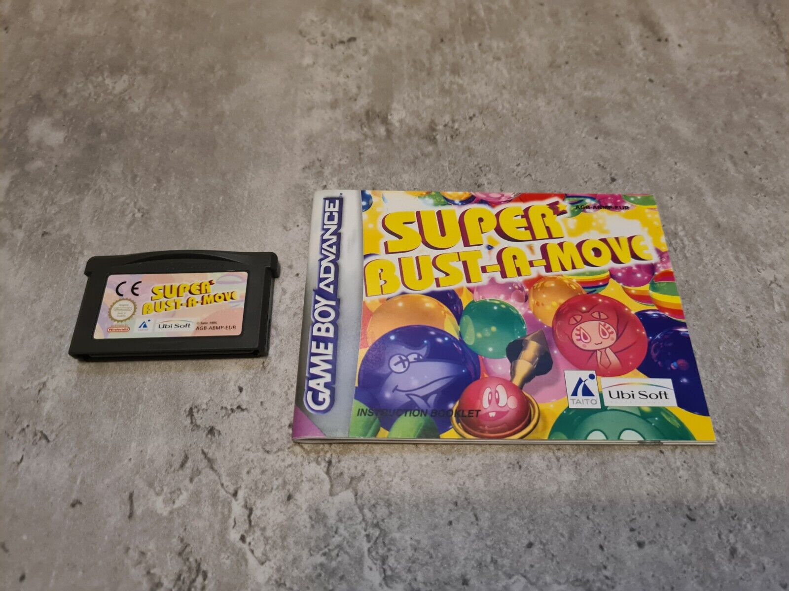 Nintendo Gameboy Advance Super Bust-A-Move mit OVP und Anleitung EUR - T-Retro-Games 