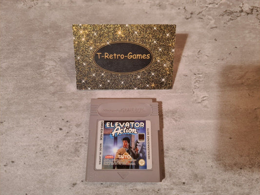 Nintendo Gameboy Classic Spiel Elevator Action Modul NOE - T-Retro-Games 