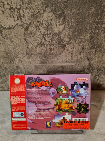 N64 Nintendo 64 Banjo Kazooie mit OVP und Anleitung NUKV