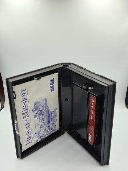 Sega Master System Rescue Mission mit OVP und Anleitung Multilingual 