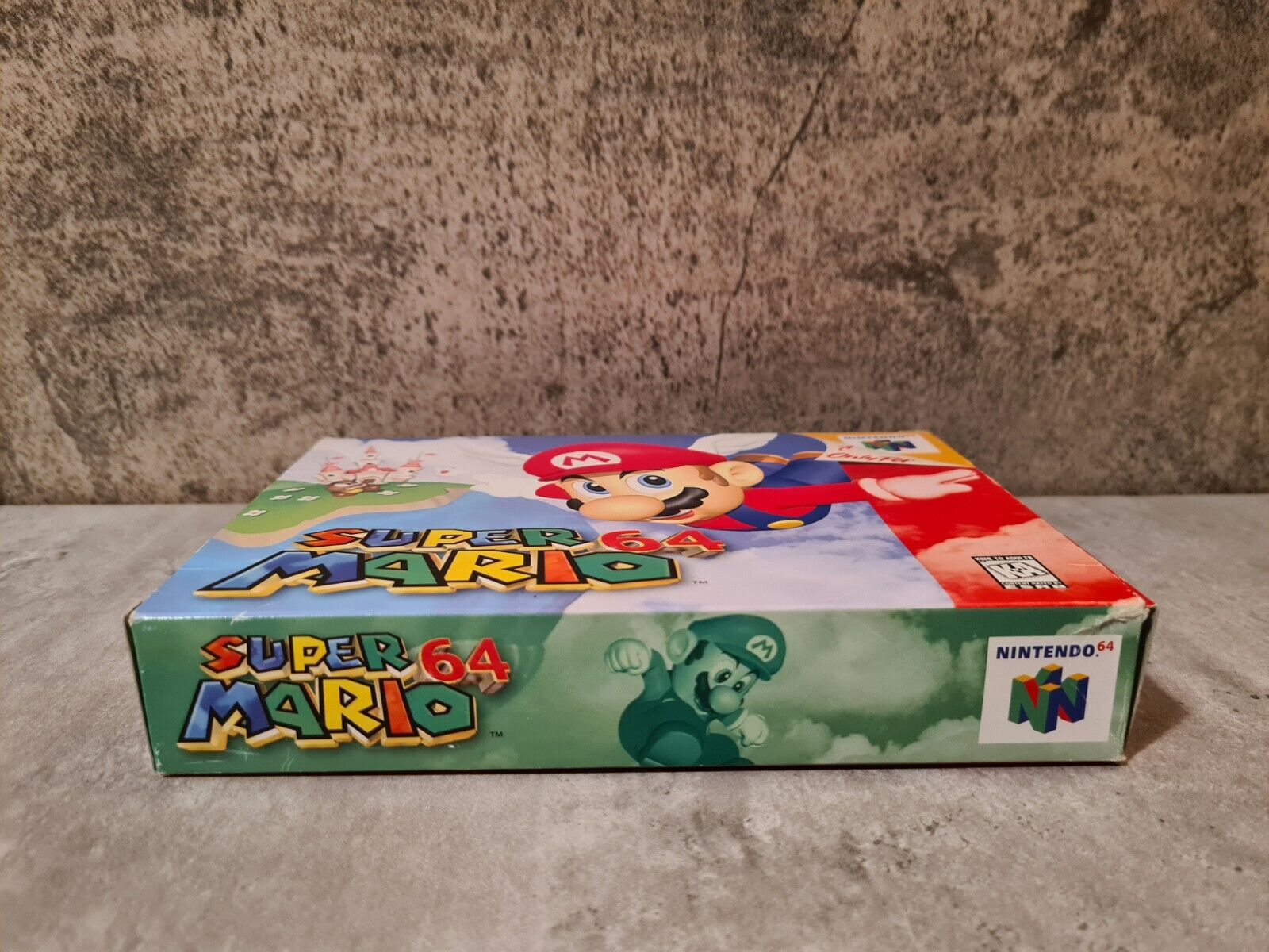 N64 Nintendo 64 Super Mario 64 mit OVP und Anleitung USA NTSC - T-Retro-Games 