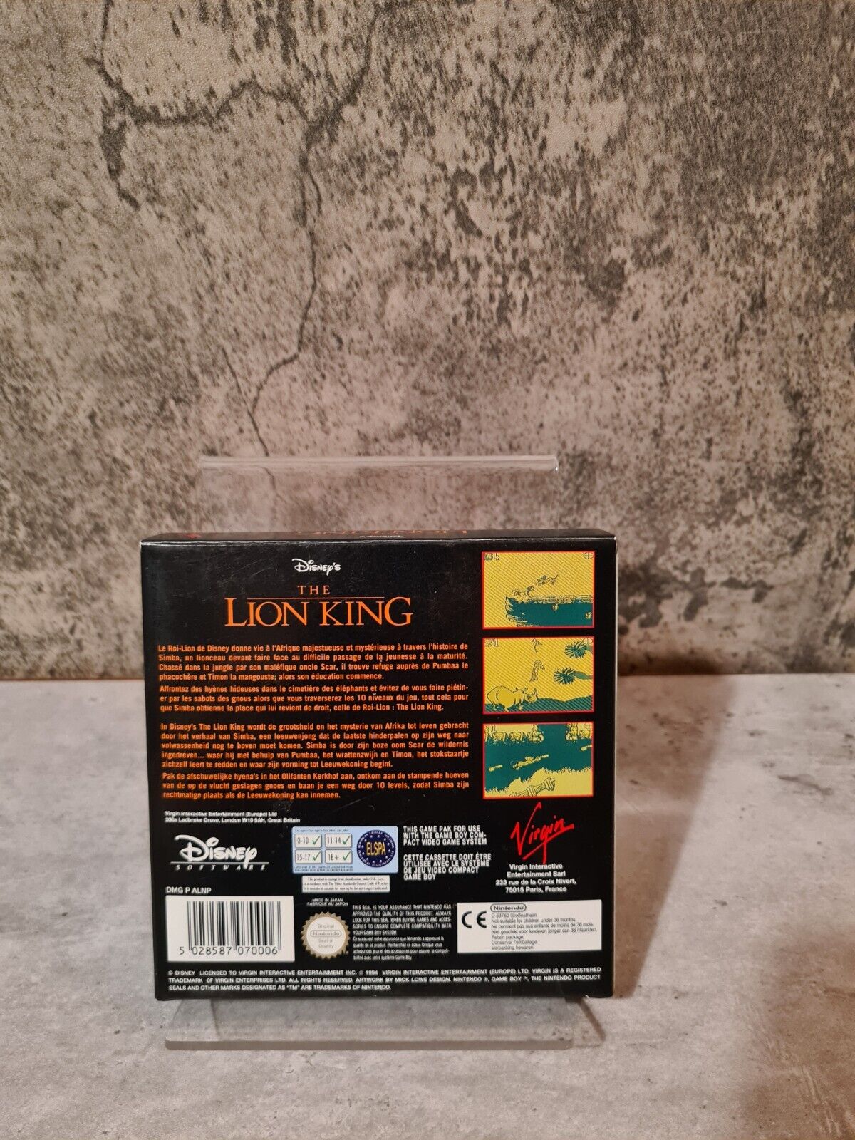 Nintendo Game Boy Classic Disney The Lion King mit OVP und Anleitung HOL - T-Retro-Games 