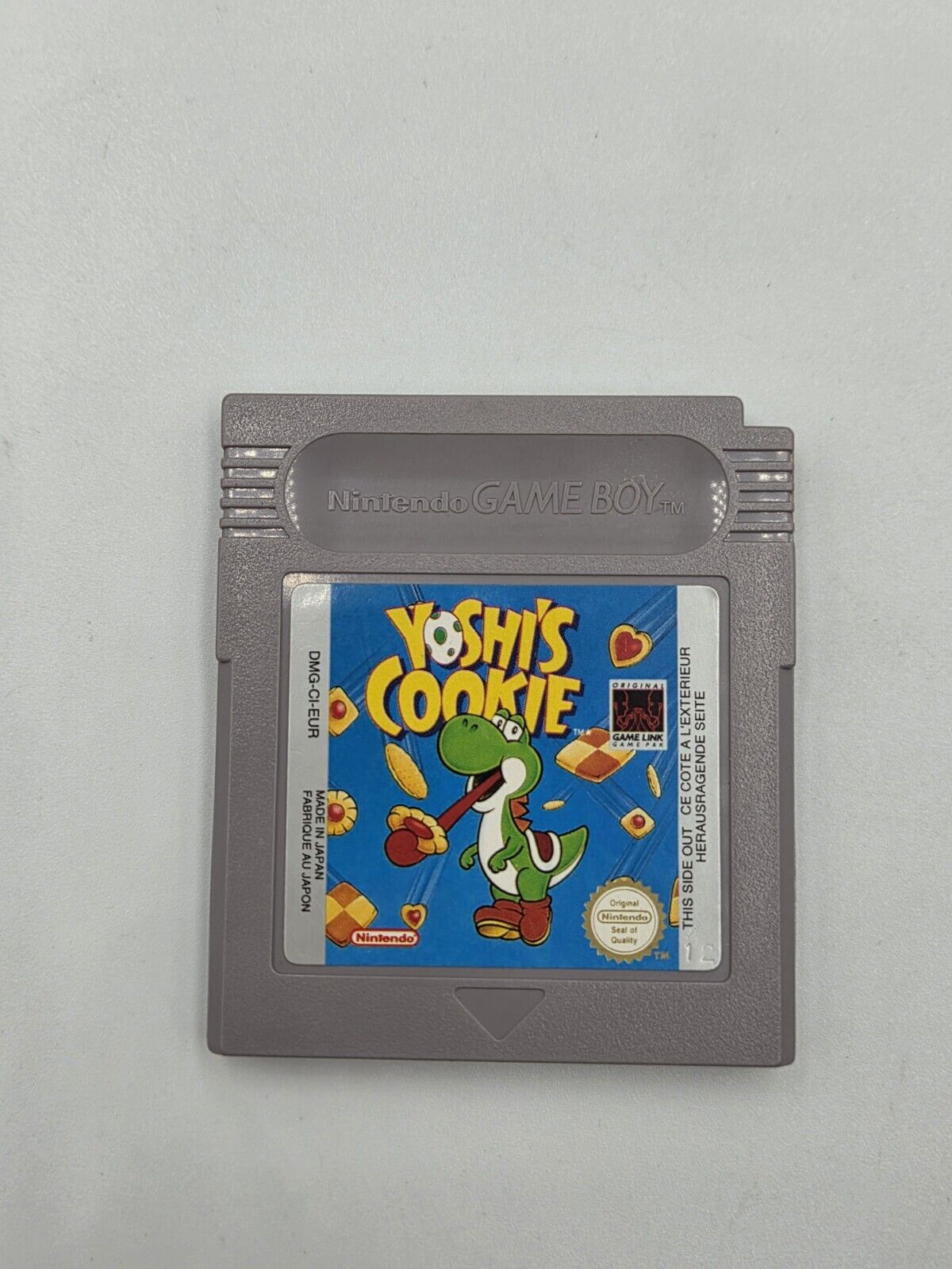 Nintendo Game Boy Classic Yoshi's Cookie mit OVP und Anleitung ITA - T-Retro-Games 