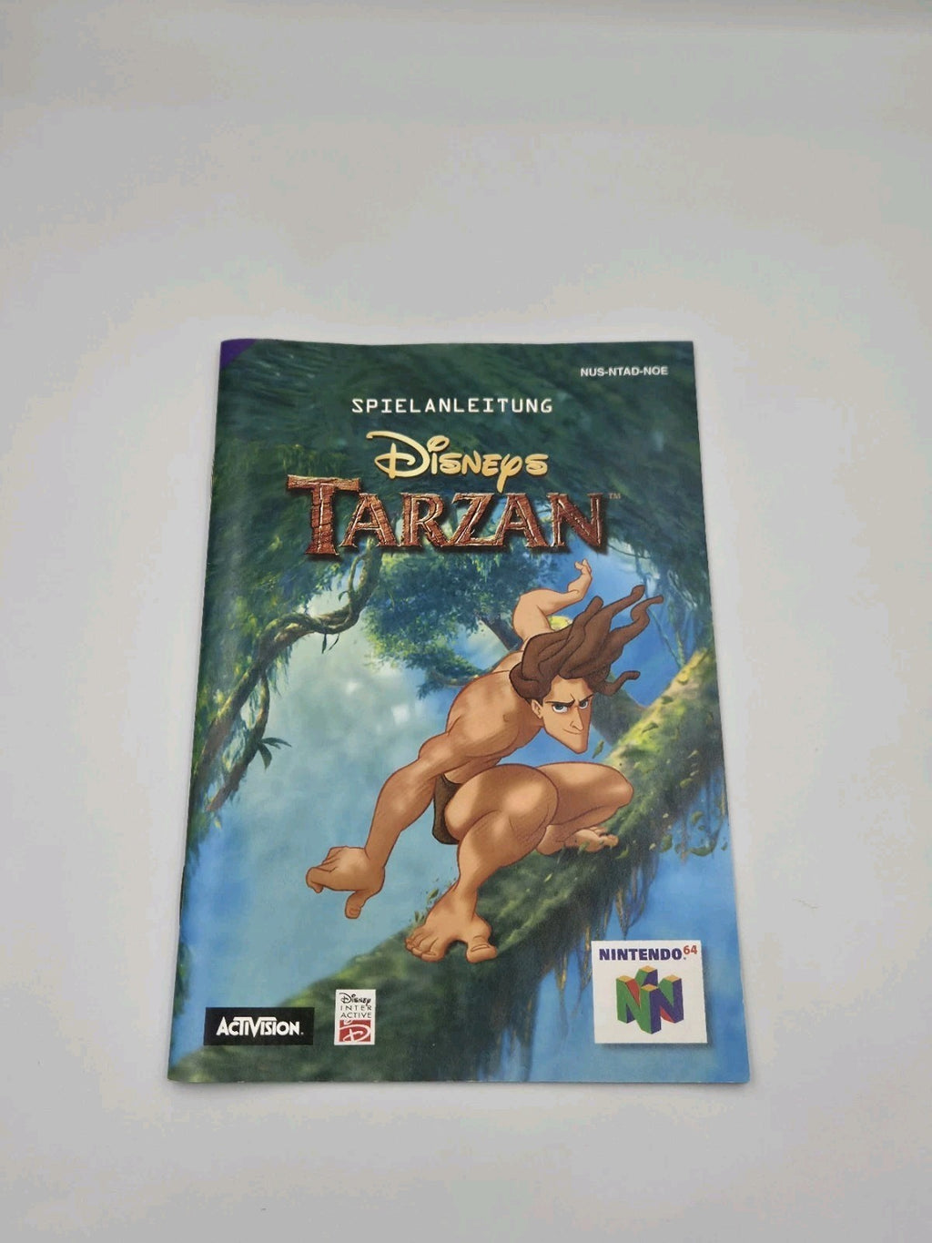 N64 Nintendo 64 Spiel Disney's Tarzan mit OVP und Anleitung NOE