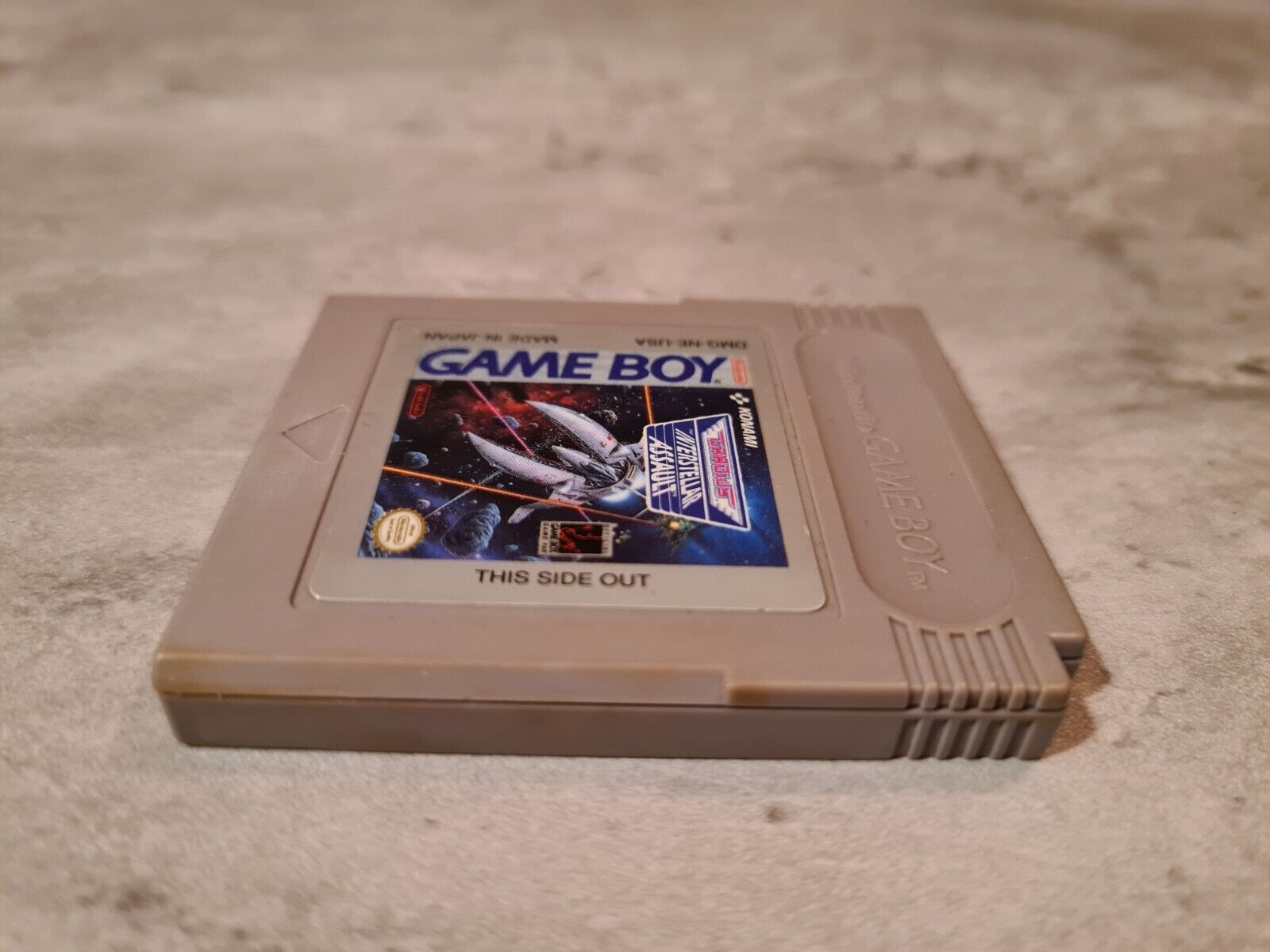 Nintendo Game Boy Classic Spiel Gradius Interstellar Assault Modul USA - T-Retro-Games 