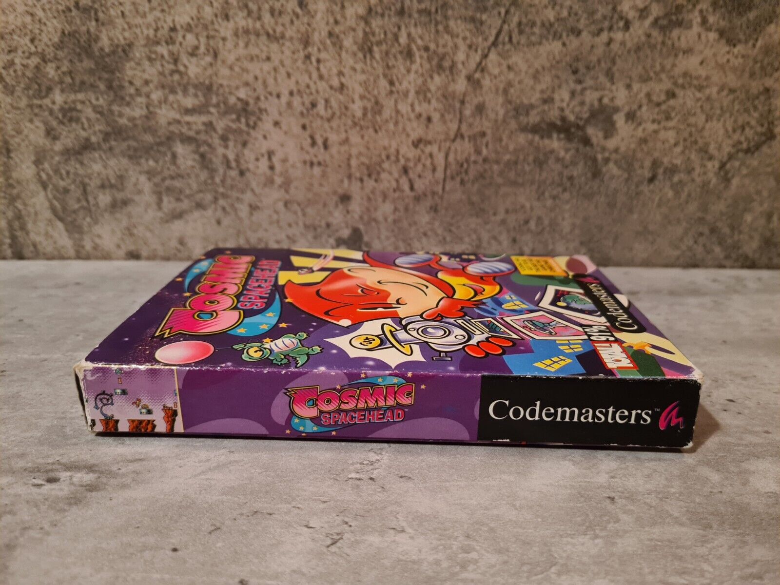 NES Codemasters Cosmic Spacehead mit OVP und Anleitung - T-Retro-Games 