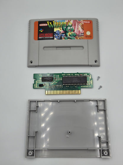 SNES Super Nintendo Whirlo mit OVP und Anleitung ESP
