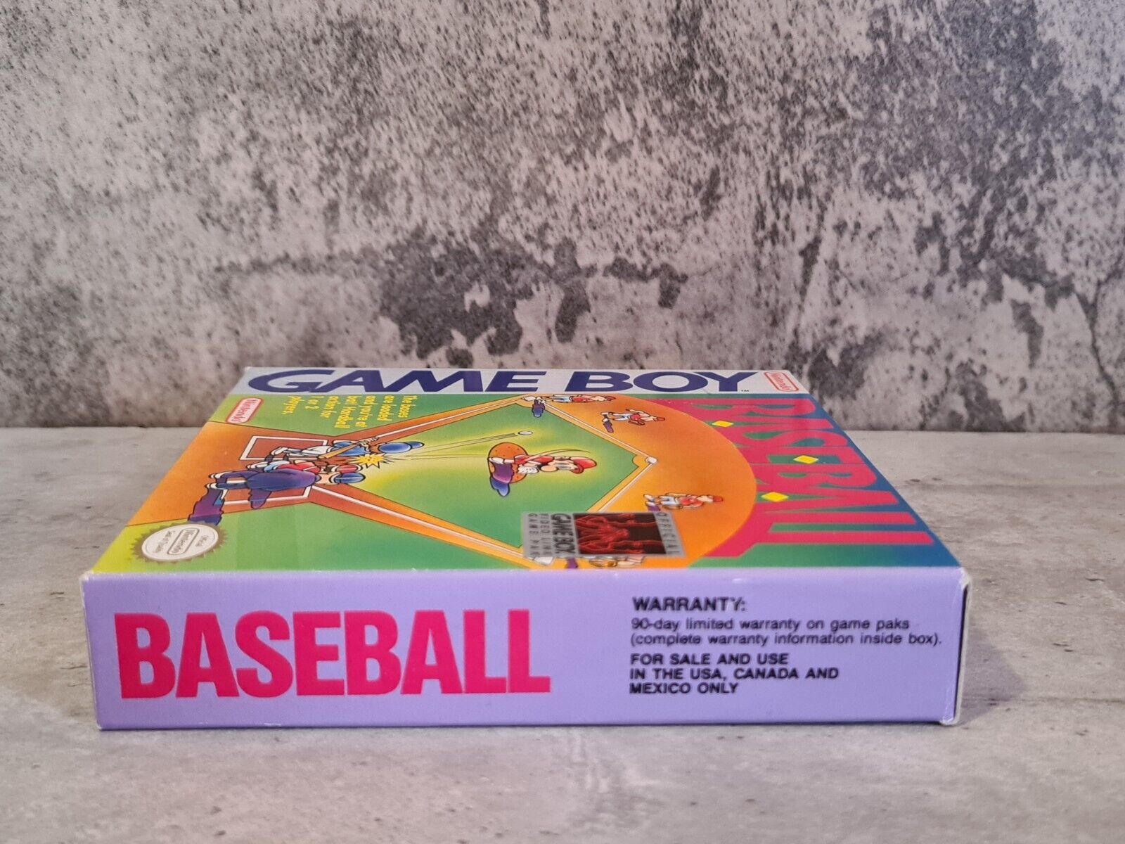 Nintendo Game Boy Classic Baseball mit OVP und Anleitung USA - T-Retro-Games 