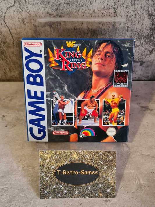 Nintendo Game Boy Classic WWF King of the Ring mit OVP und Anleitung NOE - T-Retro-Games 