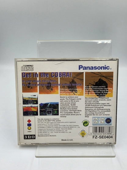 3DO Spiel Scramble Cobra mit OVP und Anleitung Multilingual