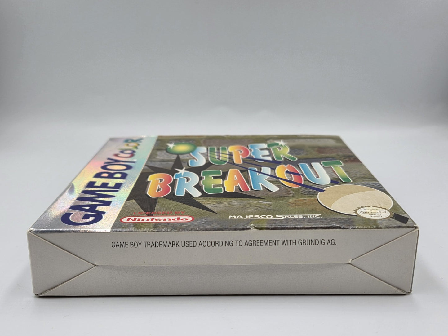 Nintendo Game Boy Color Super Breakout mit OVP und Anleitung EUR