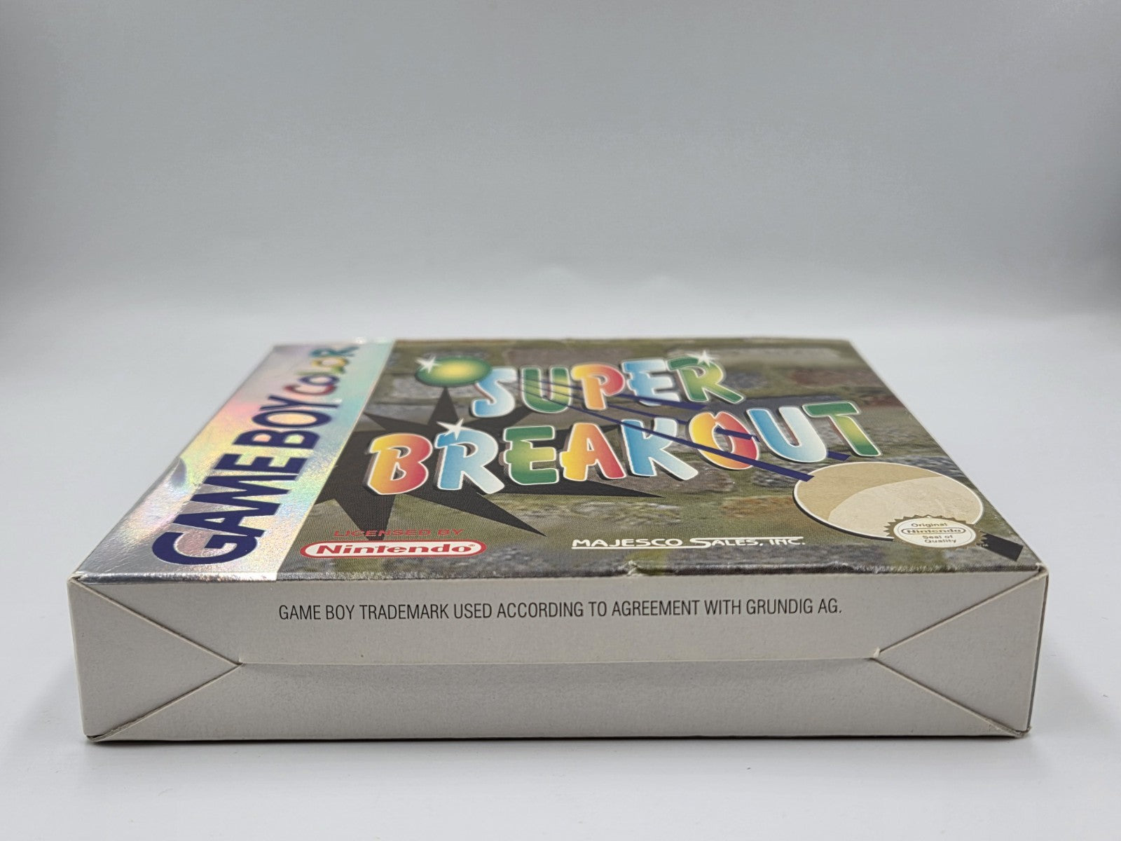 Nintendo Game Boy Color Super Breakout mit OVP und Anleitung EUR