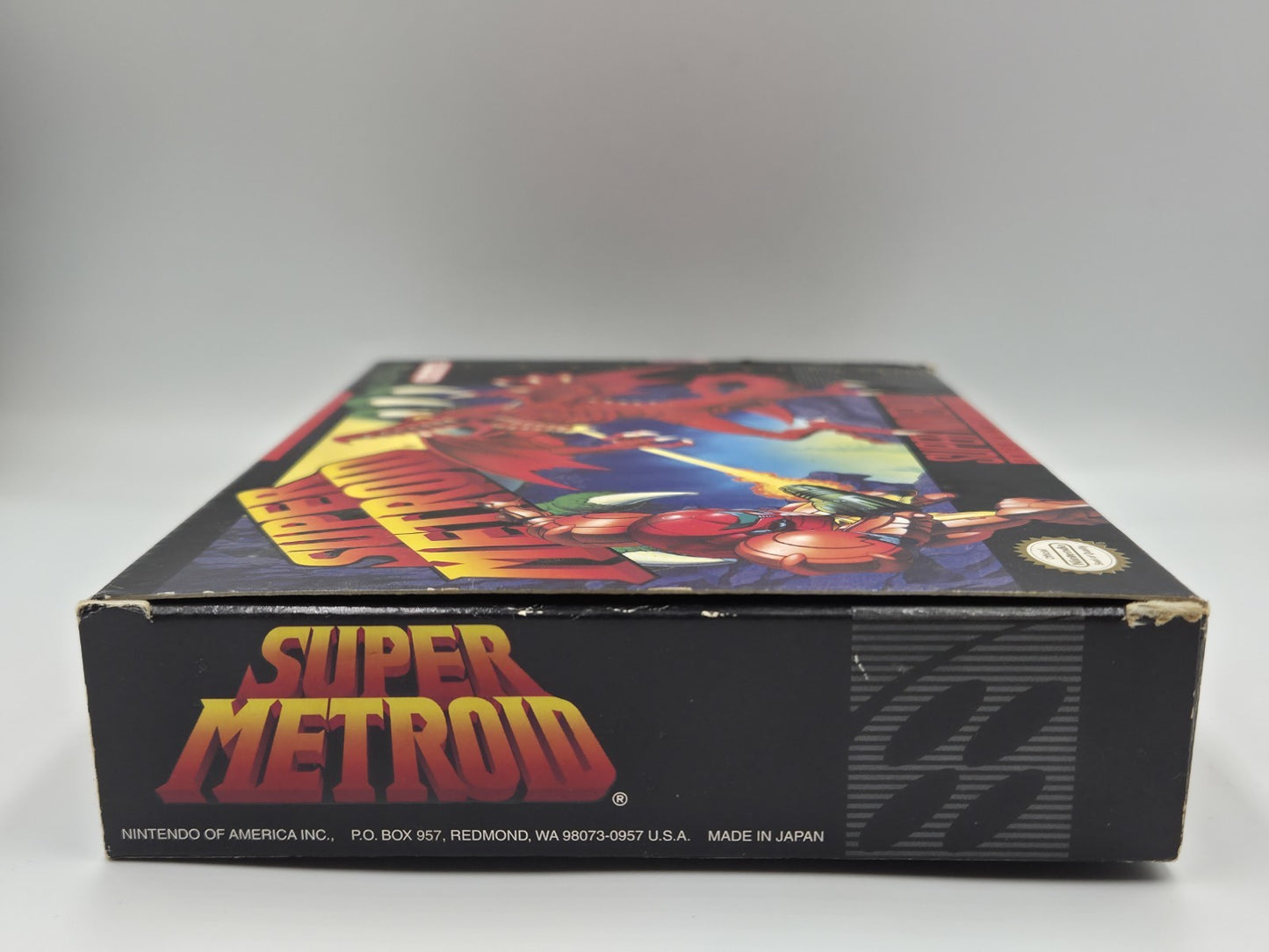 SNES Super Nintendo Super Metroid mit OVP und Anleitung NTSC-USA