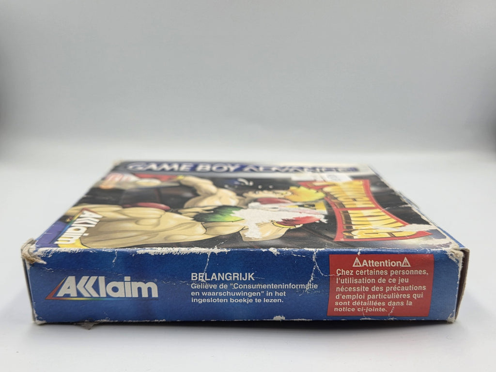 Nintendo Game Boy Advance Punch King FAH Leer OVP Empty Box 