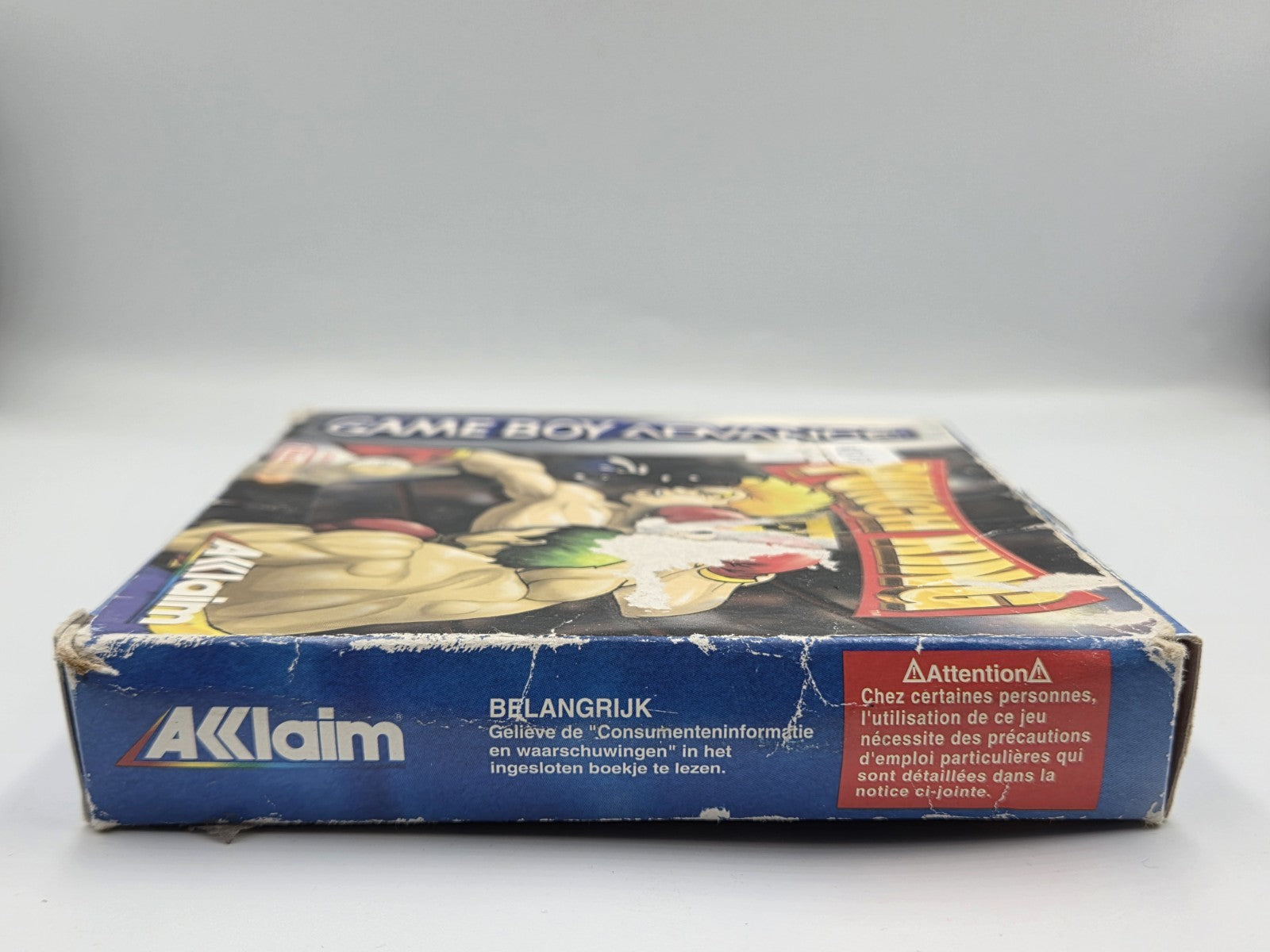 Nintendo Game Boy Advance Punch King FAH Leer OVP Empty Box 