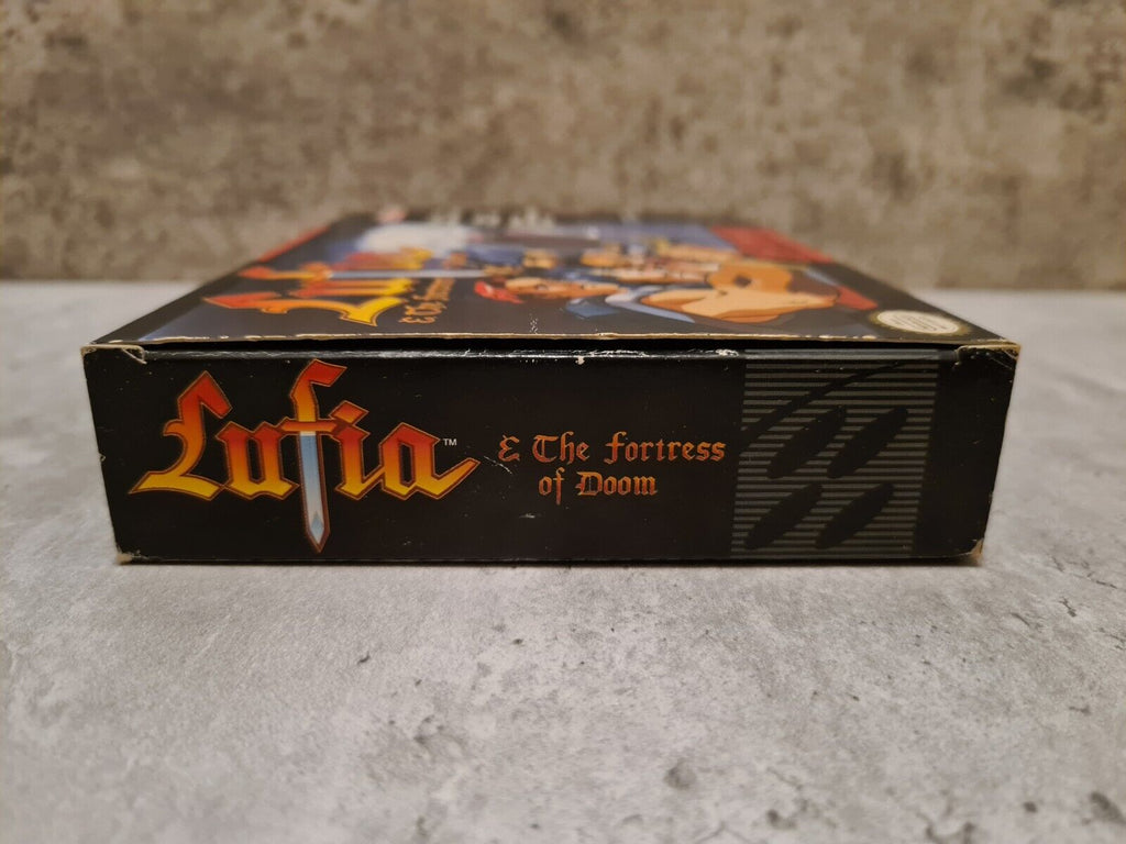 SNES Super Nintendo Lufia & The Fortress of Doom mit OVP und Anleitung NTSC-USA - T-Retro-Games 