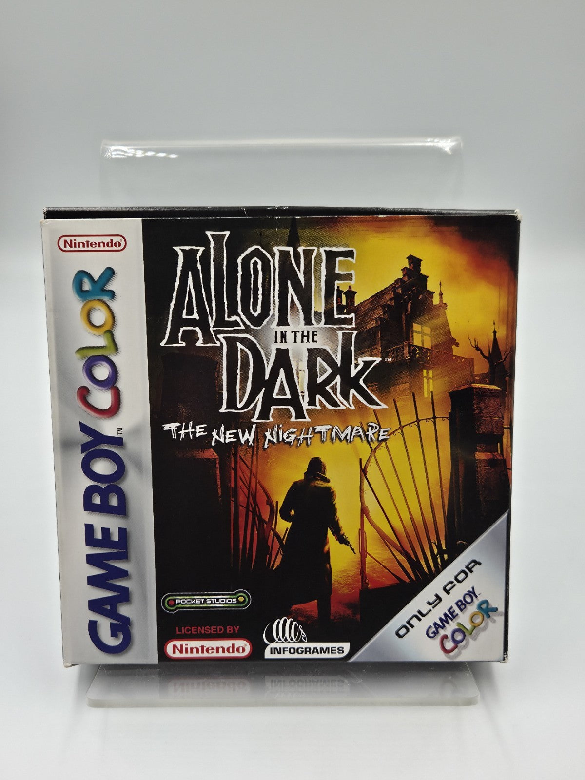 Nintendo Game Boy Color Spiel Alone In The Dark mit OVP und Anleitung FAH