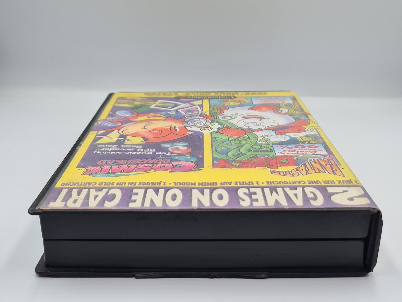 Sega Mega Drive Fantastic Dizzy/Cosmic Spacehead 2 in 1 mit OVP und Anleitung - T-Retro-Games 