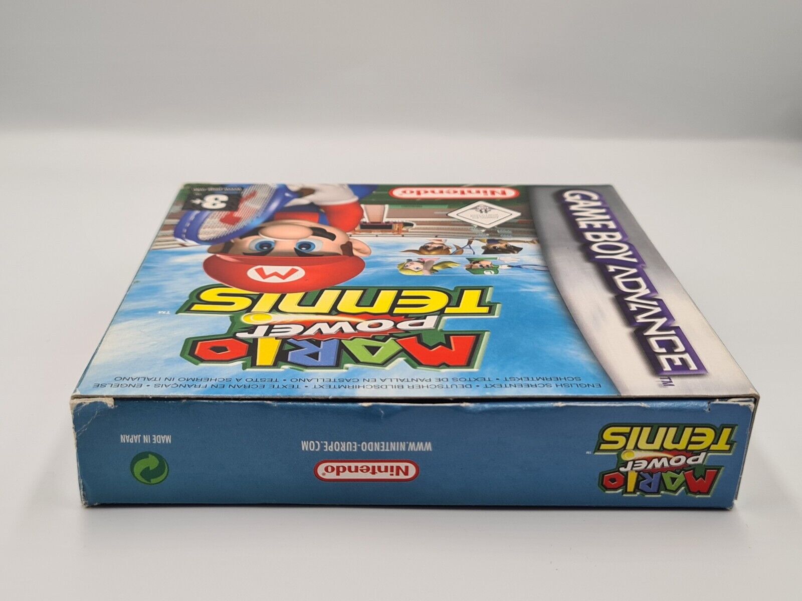 Nintendo Game Boy Advance Mario Power Tennis mit OVP und Anleitung EUR - T-Retro-Games 