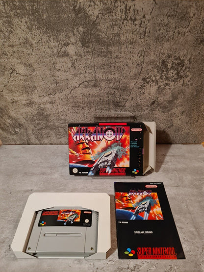 SNES Super Nintendo Akkanoiv mit OVP und Anleitung NOE - T-Retro-Games 