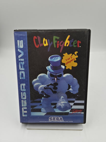 Sega Mega Drive Spiel Clay Fighter mit OVP und Anleitung Multi Language 