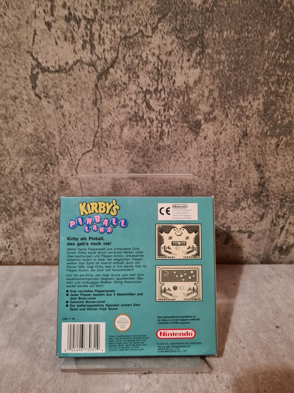 Nintendo Game Boy Classic Kirby's Pinball Land mit OVP und Anleitung NOE - T-Retro-Games 