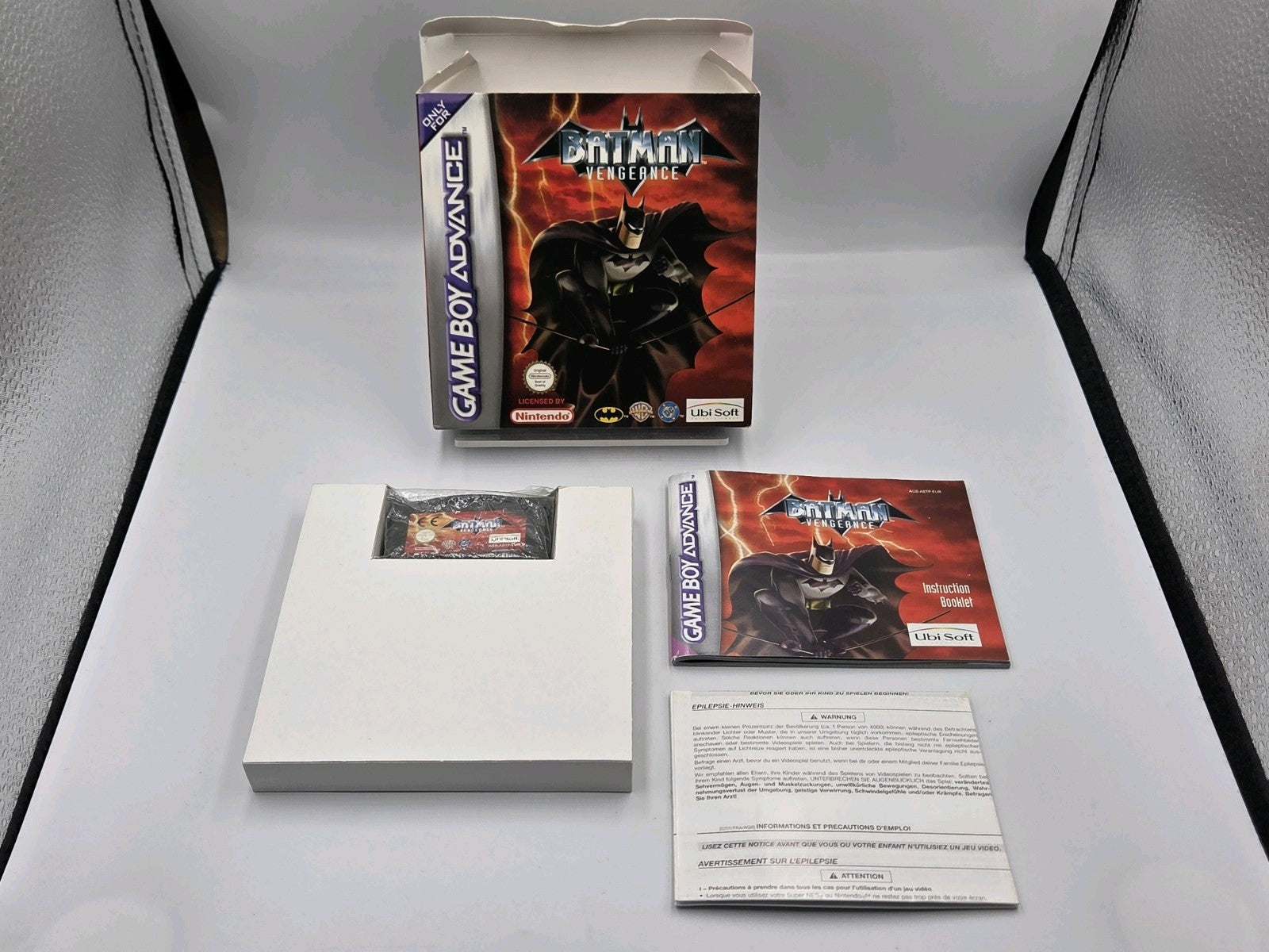 Nintendo Game Boy Advance Batman Vengeance mit OVP und Anleitung EUR
