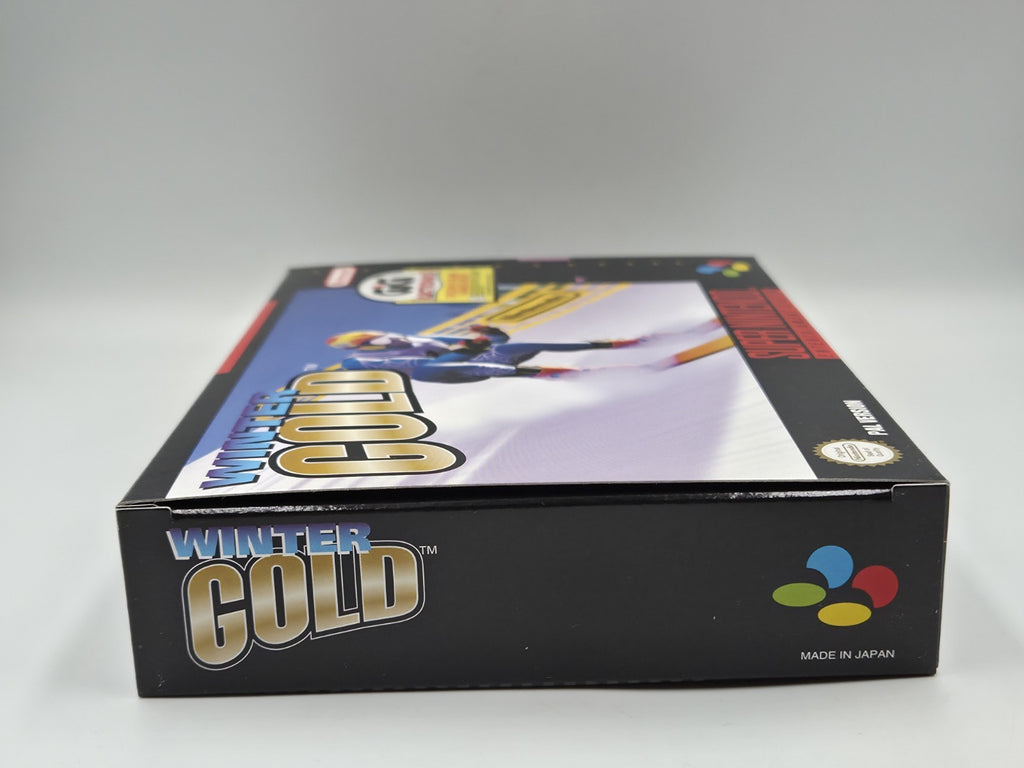 SNES Super Nintendo Winter Gold New Old Stock Neu unbenutzt