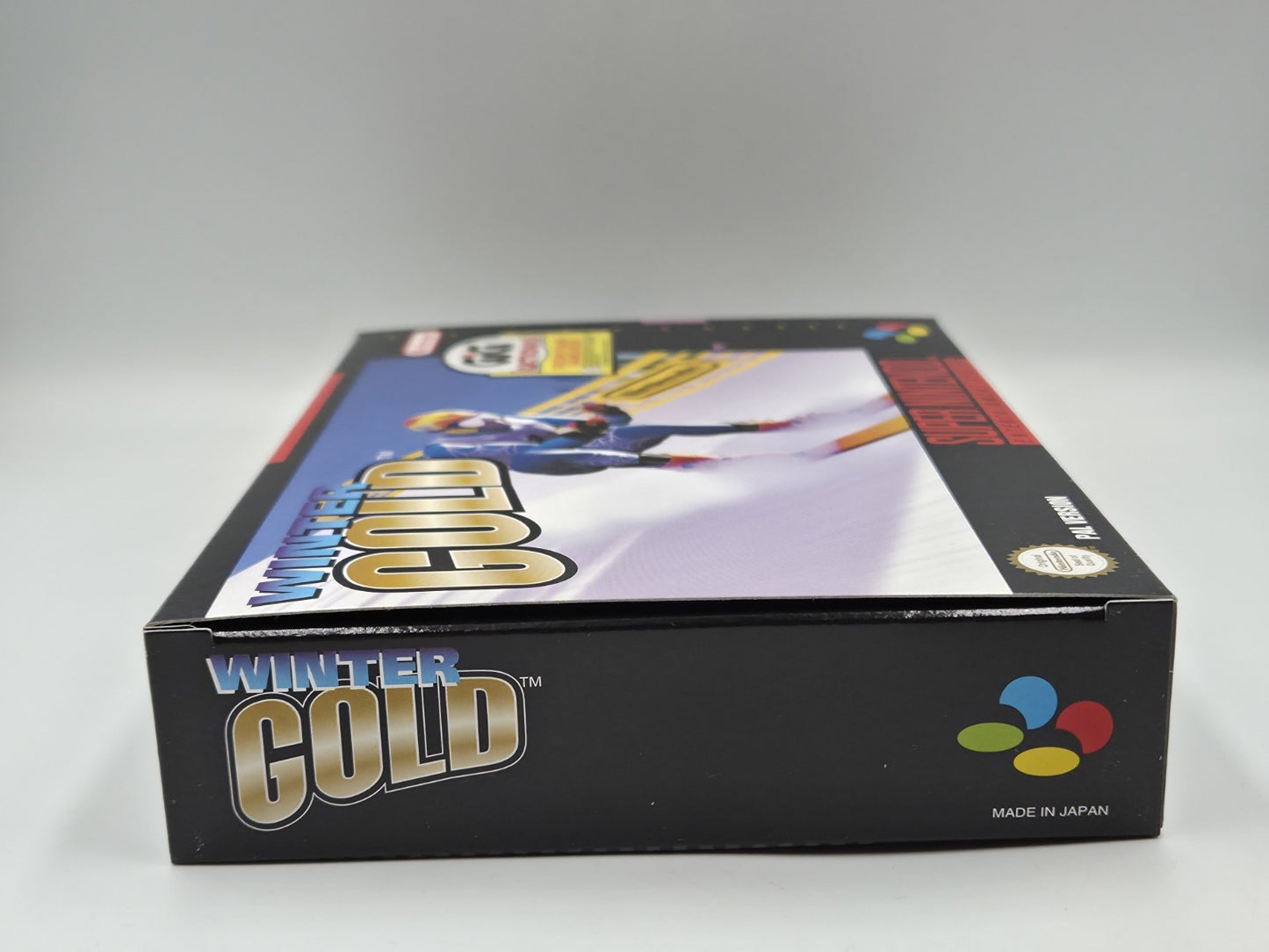 SNES Super Nintendo Winter Gold New Old Stock Neu unbenutzt