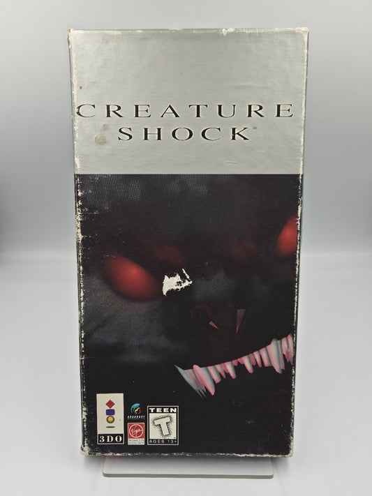 3DO Spiel Creature Shock mit OVP 2 Discs Long Box USA