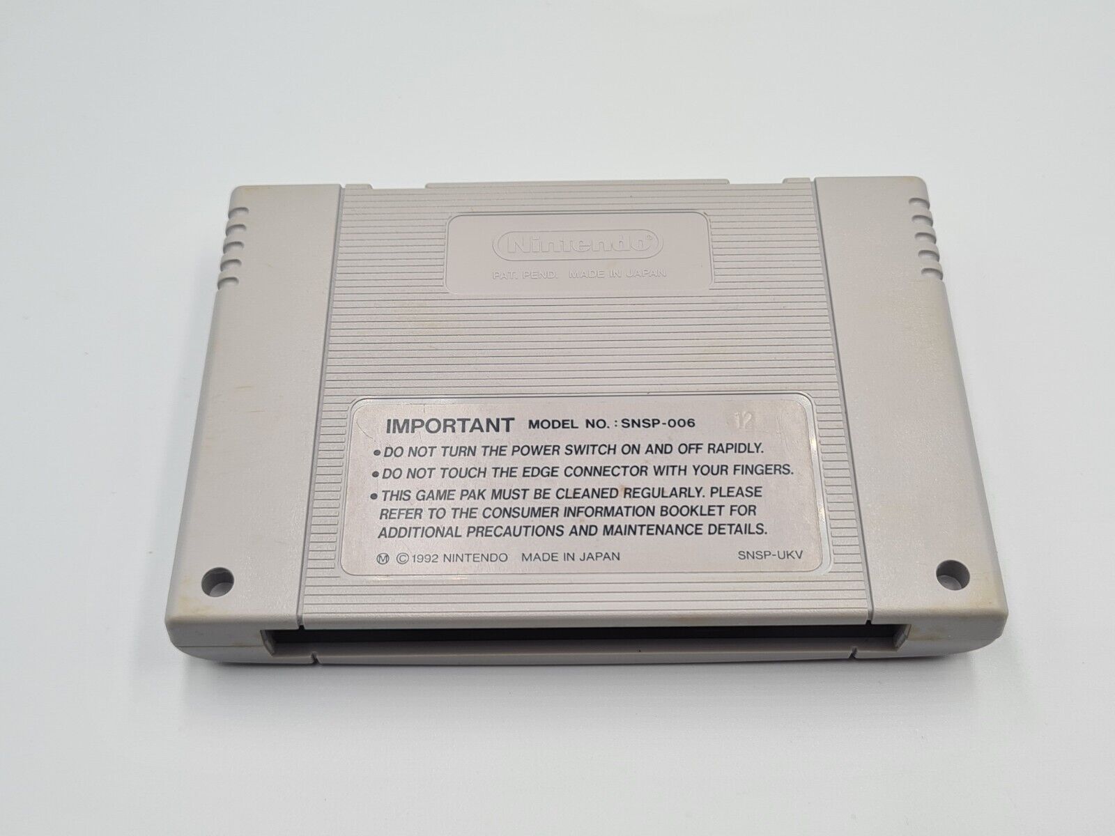 SNES Super Nintendo Wolfenstein 3D mit OVP und Anleitung FAH / UKV - T-Retro-Games 