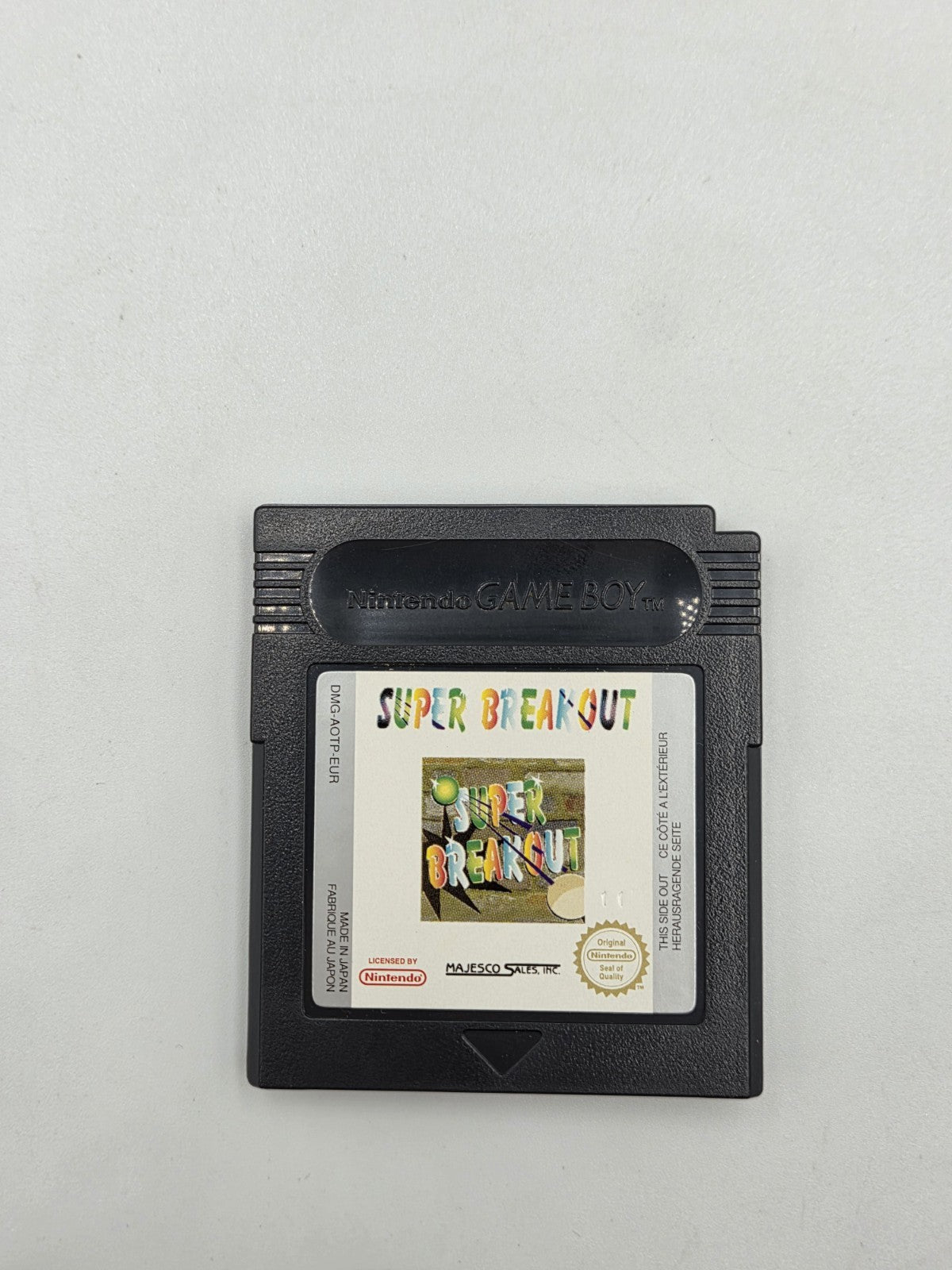 Nintendo Game Boy Color Super Breakout mit OVP und Anleitung EUR